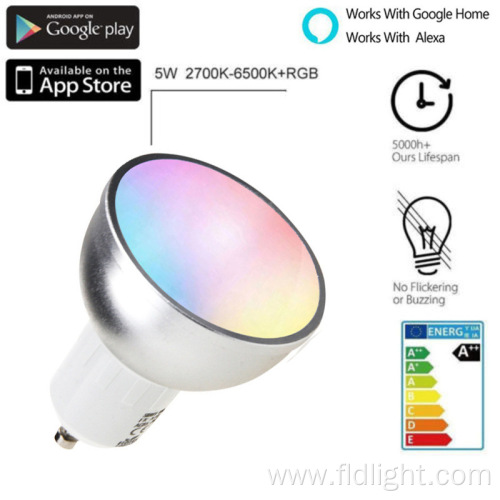 Alexa Voice Control RGBW Tuya Smart light bulb